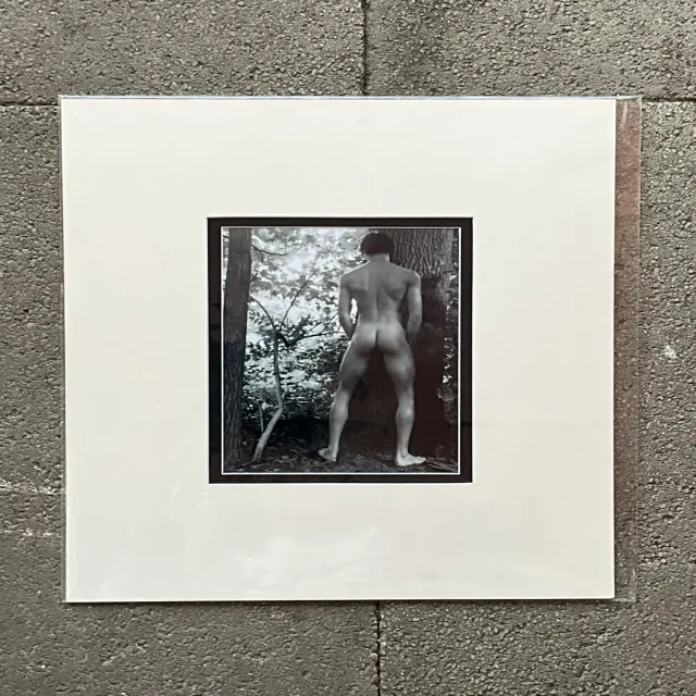 Vintage Boho Original Nude Photograph of Man — additional photo 1