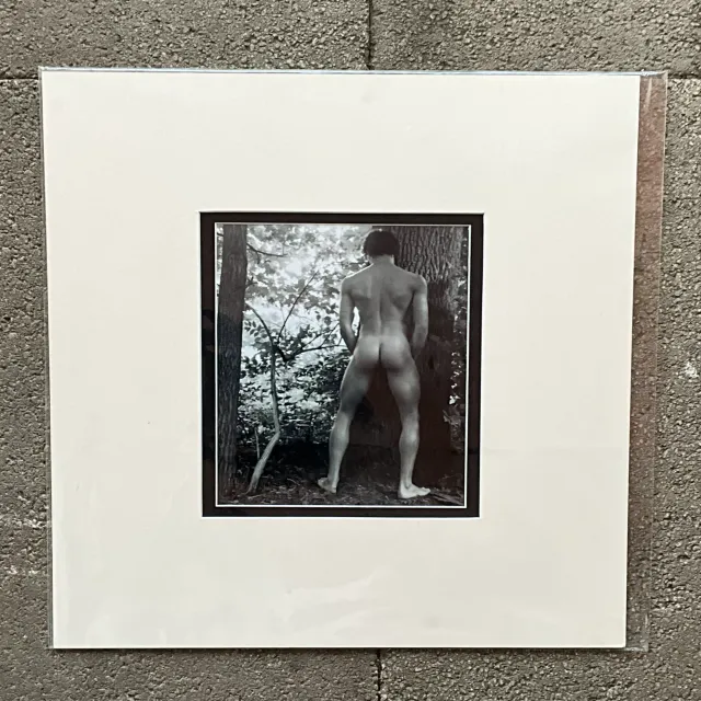 Vintage Boho Original Nude Photograph of Man — additional photo 4