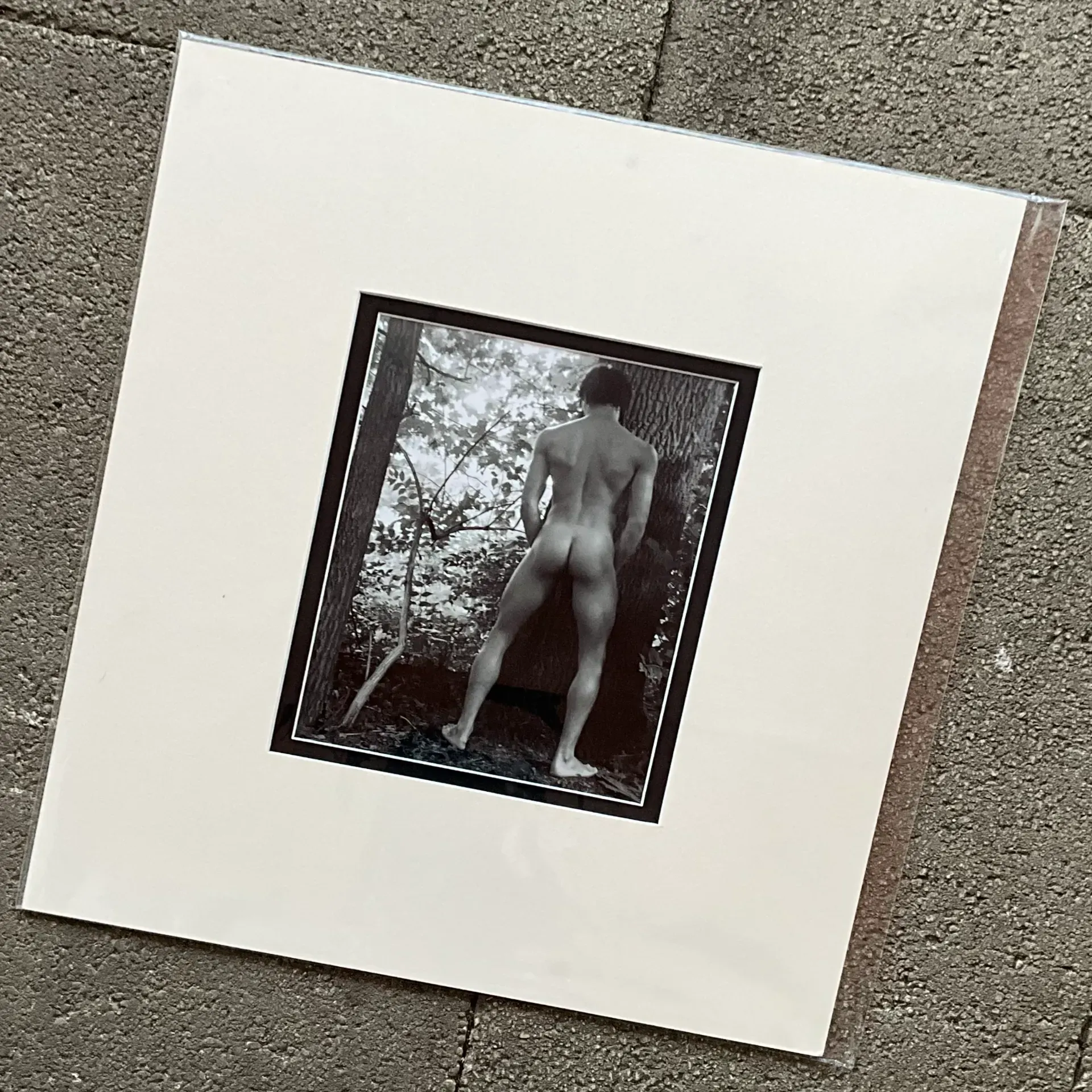 Vintage Boho Original Nude Photograph of Man — additional photo 6
