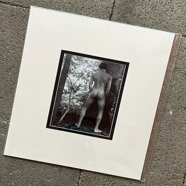 Vintage Boho Original Nude Photograph of Man — additional photo 6