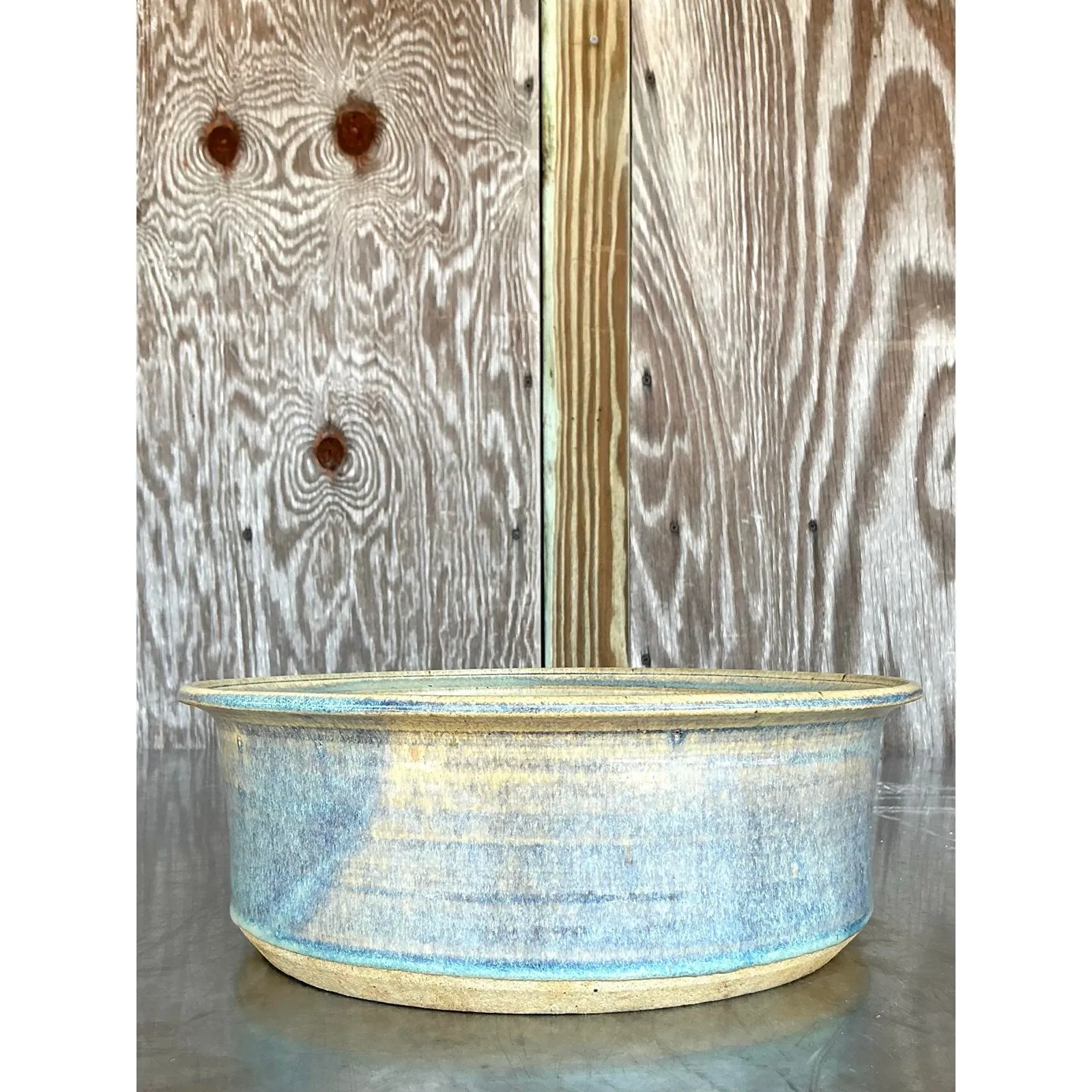 Vintage Boho Original Studio Pottery Bowl — additional photo 2