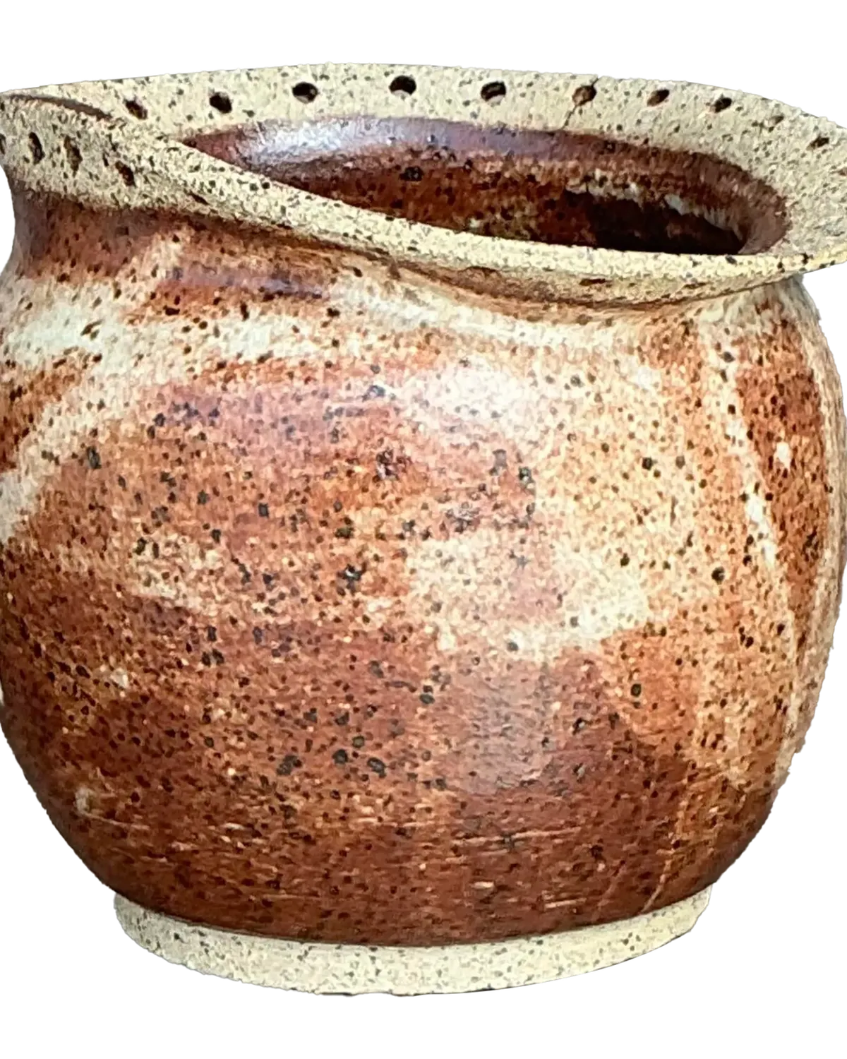 Vintage Boho Original Studio Pottery Bowl - Ceramic, 5W x 4H — additional photo 8
