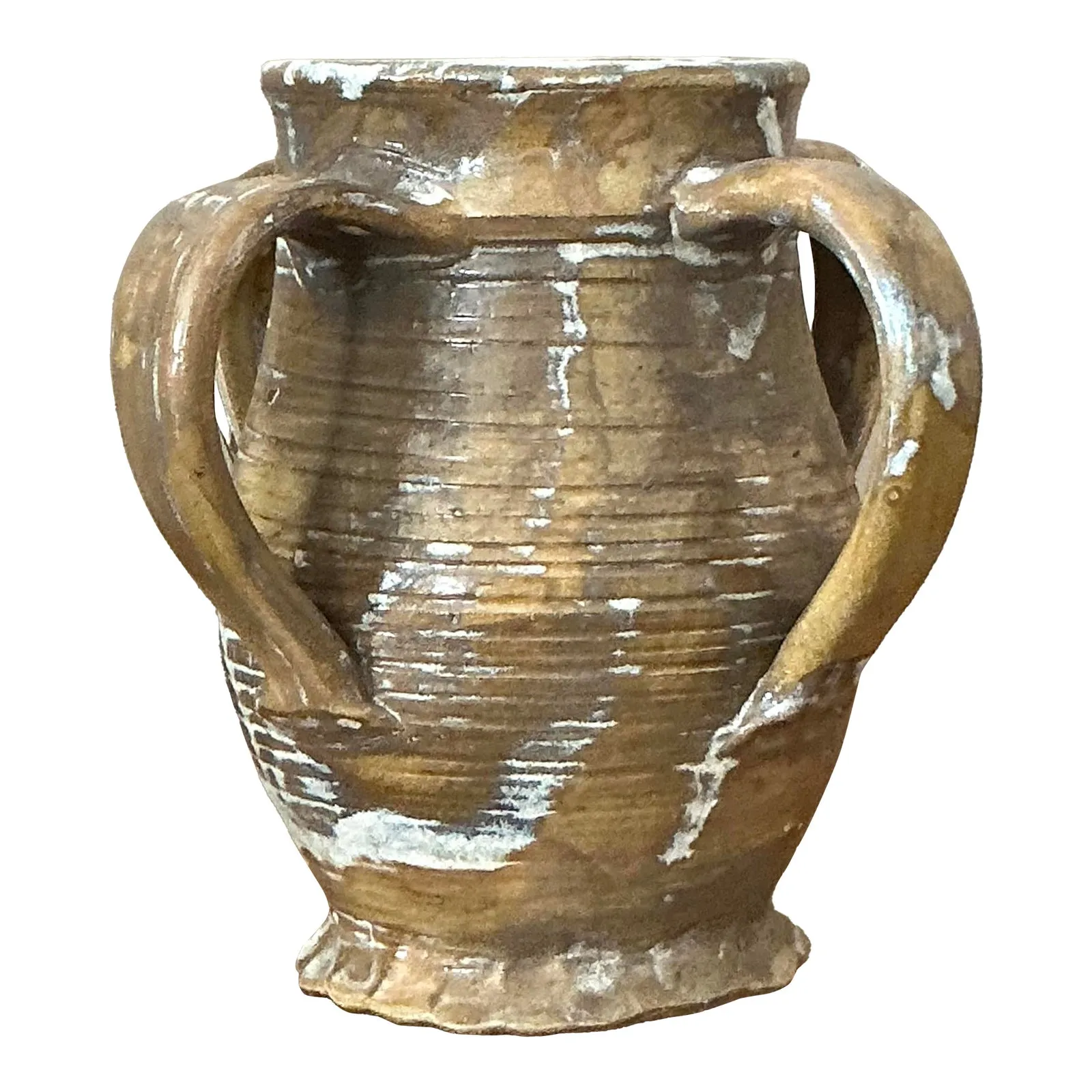 Vintage Boho Original Studio Pottery Handle Vase — additional photo 6