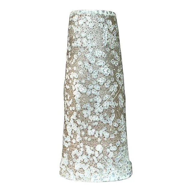 Vintage Boho Original Studio Pottery Vase - Pottery, 5.5W x 12H — additional photo 1