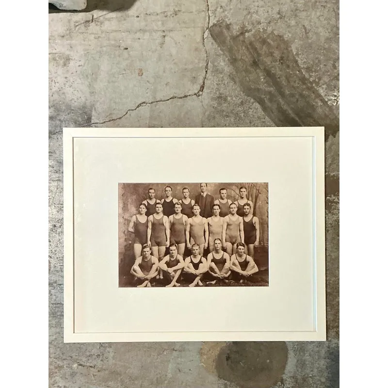 Vintage Boho Original Yale Swim Team Photo — additional photo 2