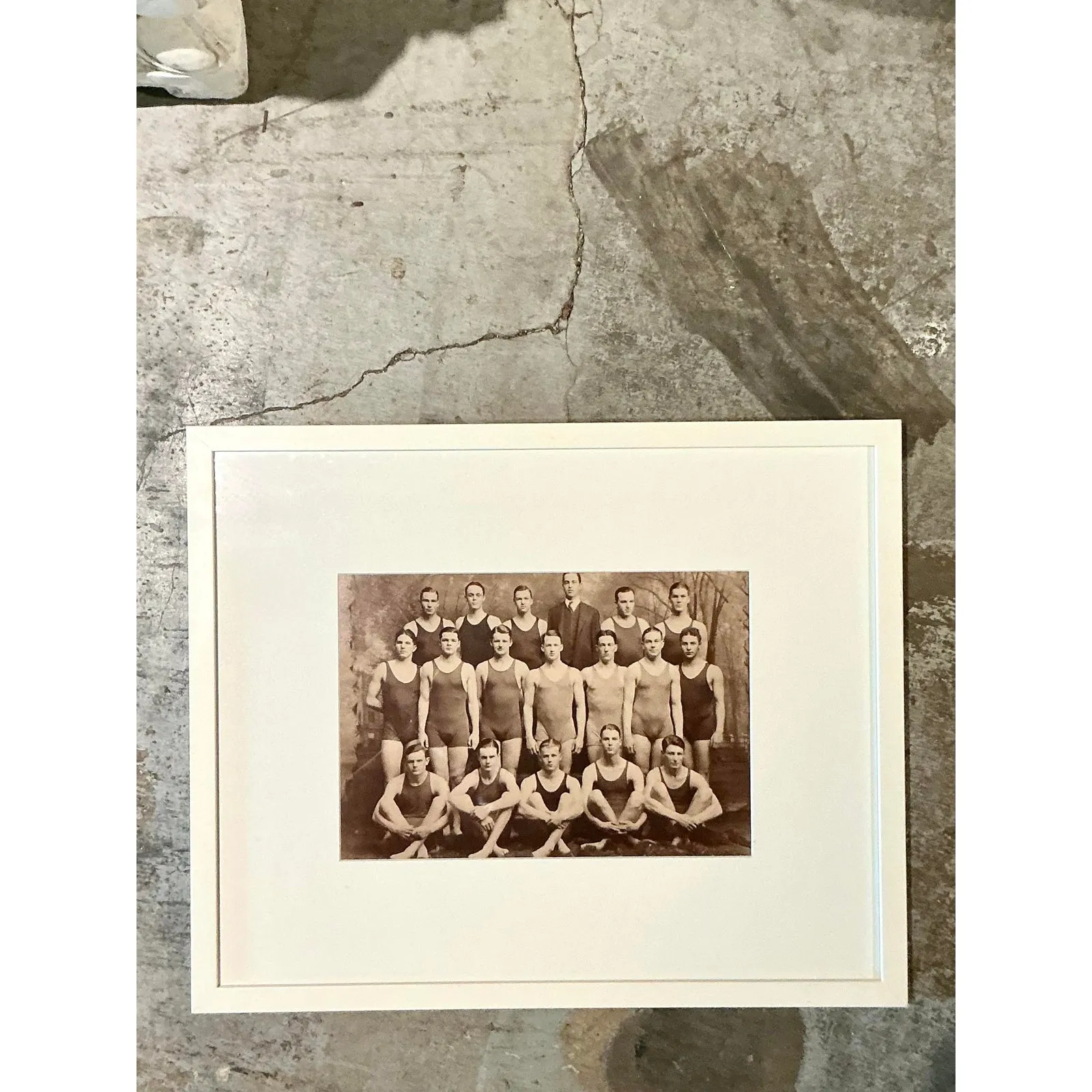 Vintage Boho Original Yale Swim Team Photo — additional photo 7