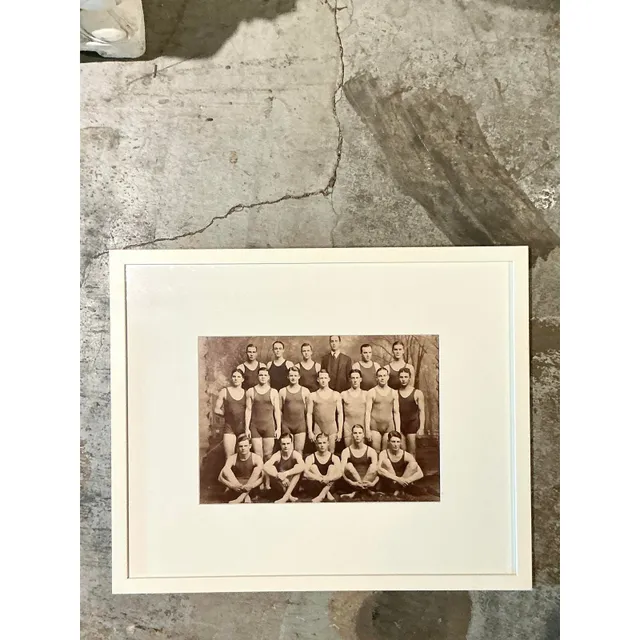 Vintage Boho Original Yale Swim Team Photo — additional photo 7