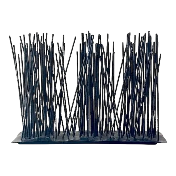 Vintage Boho Palecek Abstract Metal Sculpture