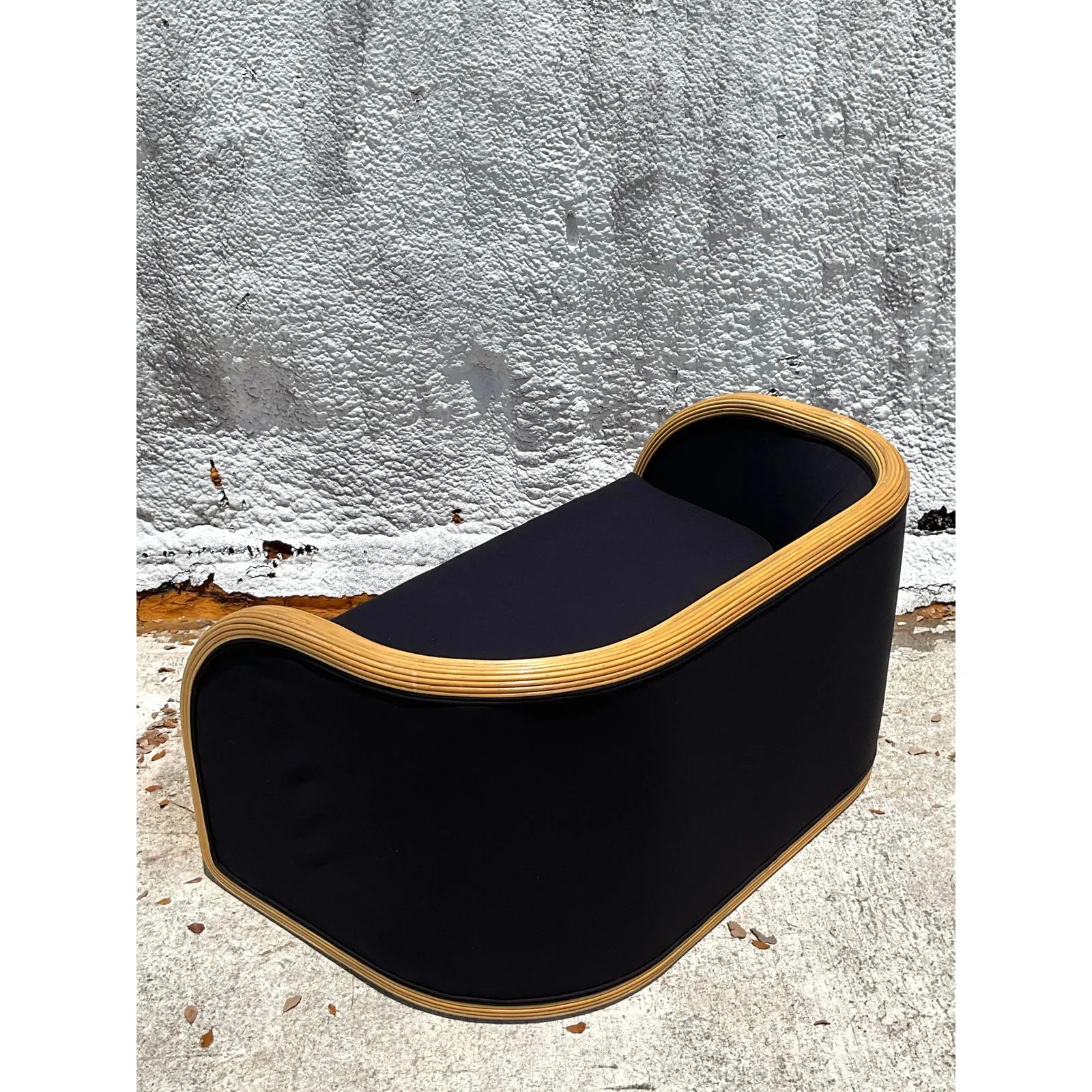 Vintage Boho Pencil Reed Loveseat — additional photo 3