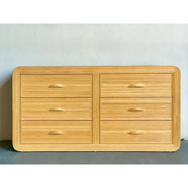 Vintage Boho Pencil Reed Waterfall Dresser — additional photo 2