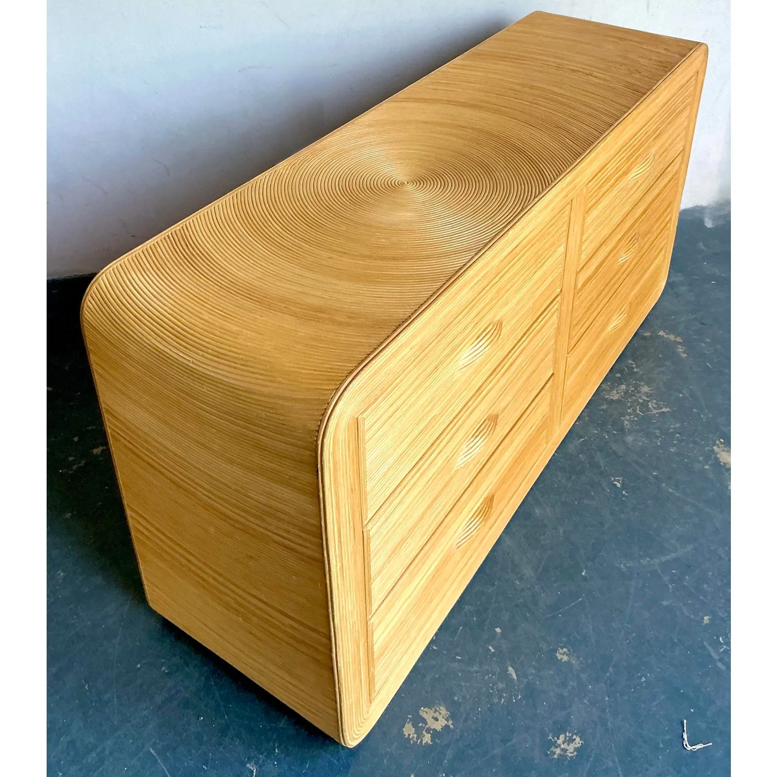 Vintage Boho Pencil Reed Waterfall Dresser — additional photo 3