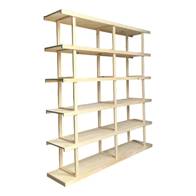 Vintage Boho Pine Etagere — additional photo 1