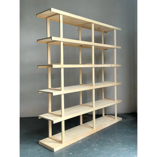 Vintage Boho Pine Etagere Etagere — additional photo 6