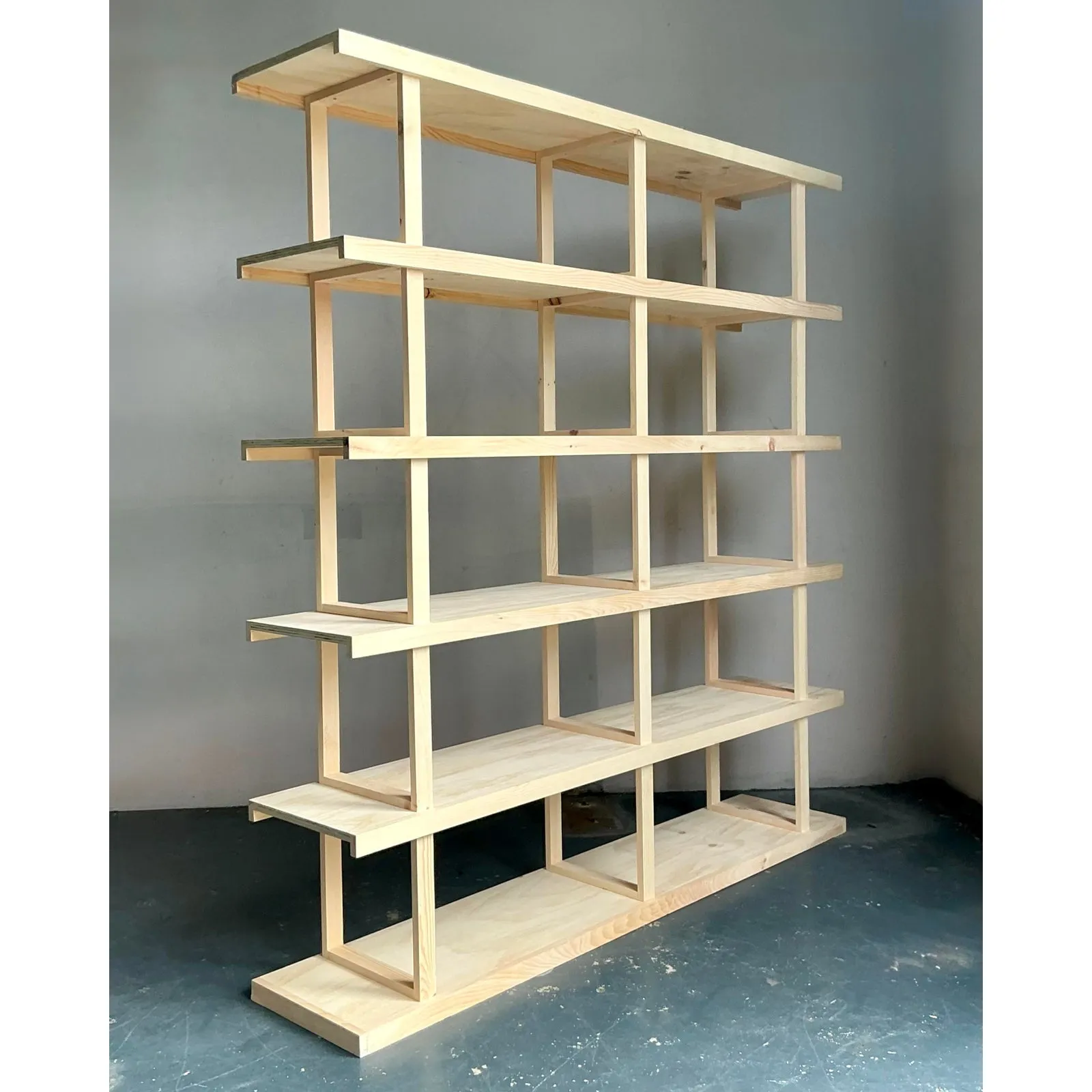 Vintage Boho Pine Etagere Etagere — additional photo 8