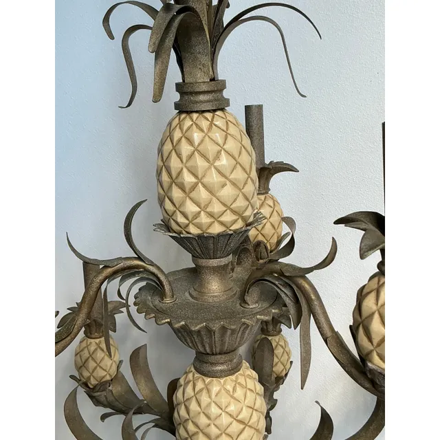 Vintage Boho Pineapple Chandelier — additional photo 3