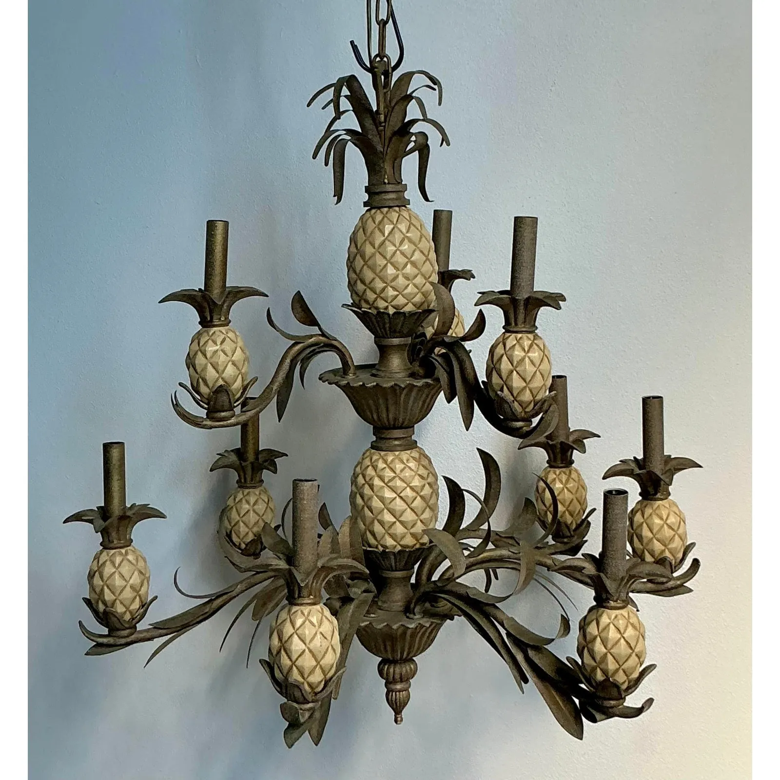 Vintage Boho Pineapple Chandelier — additional photo 5