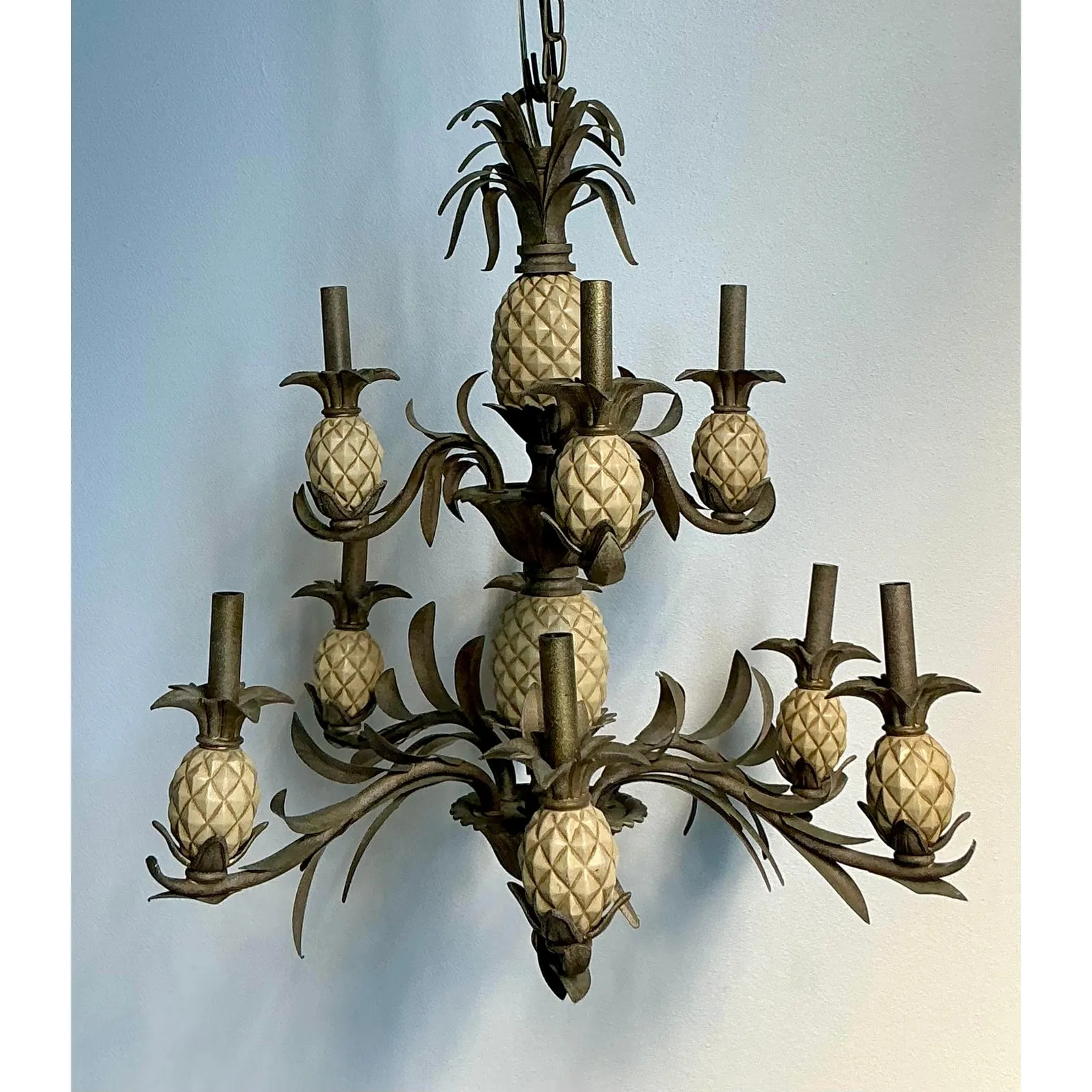 Vintage Boho Pineapple Chandelier — additional photo 7