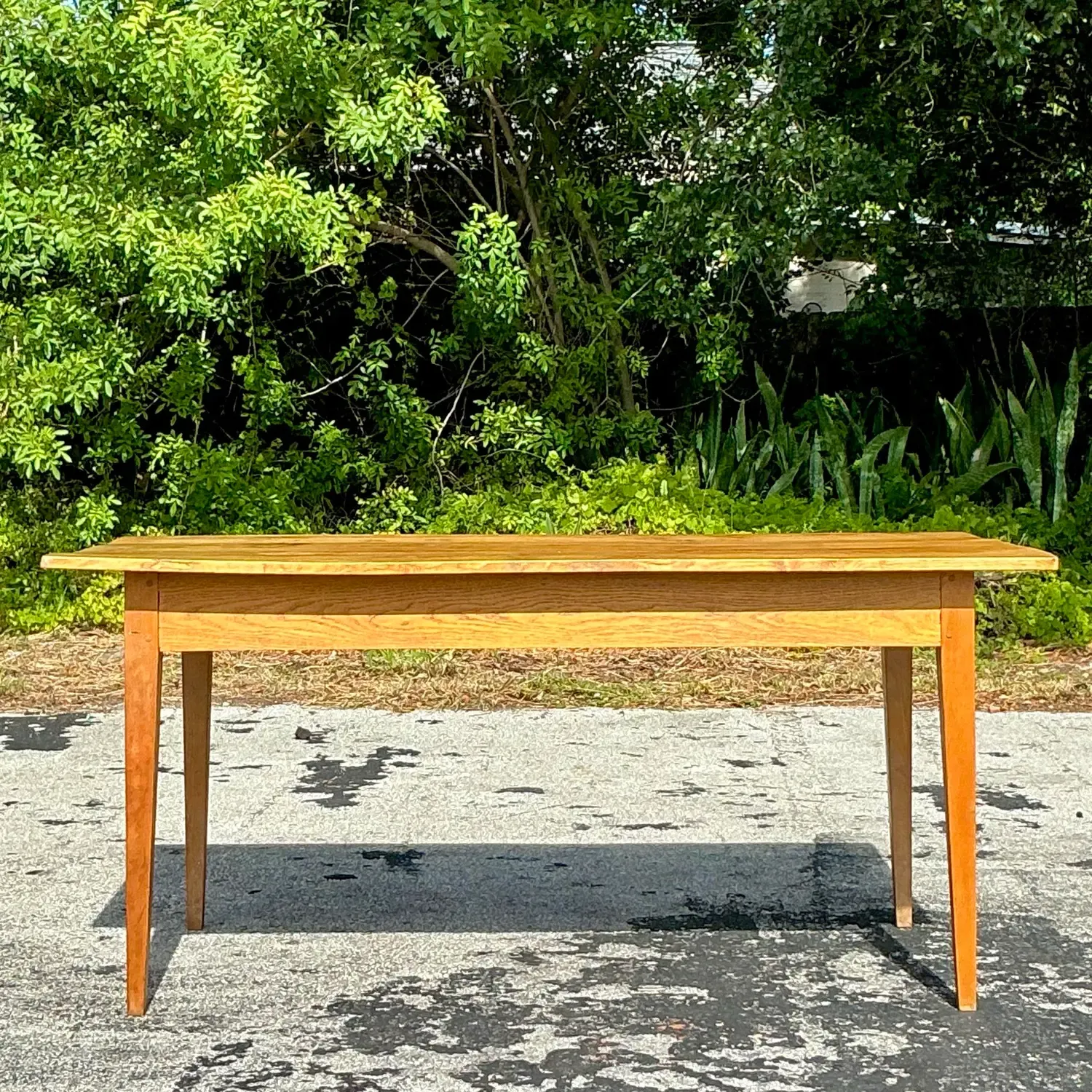 Vintage Boho Plank Farm Table — additional photo 2