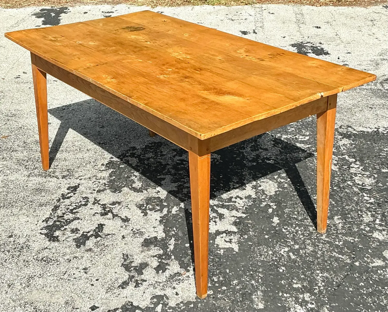 Vintage Boho Plank Farm Table — additional photo 3