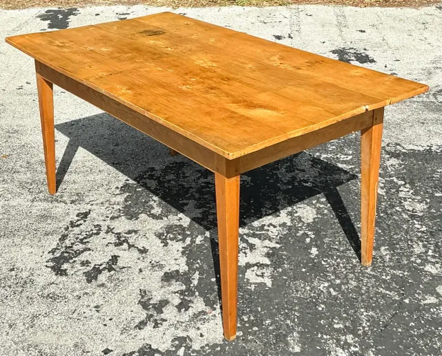 Vintage Boho Plank Farm Table — additional photo 3