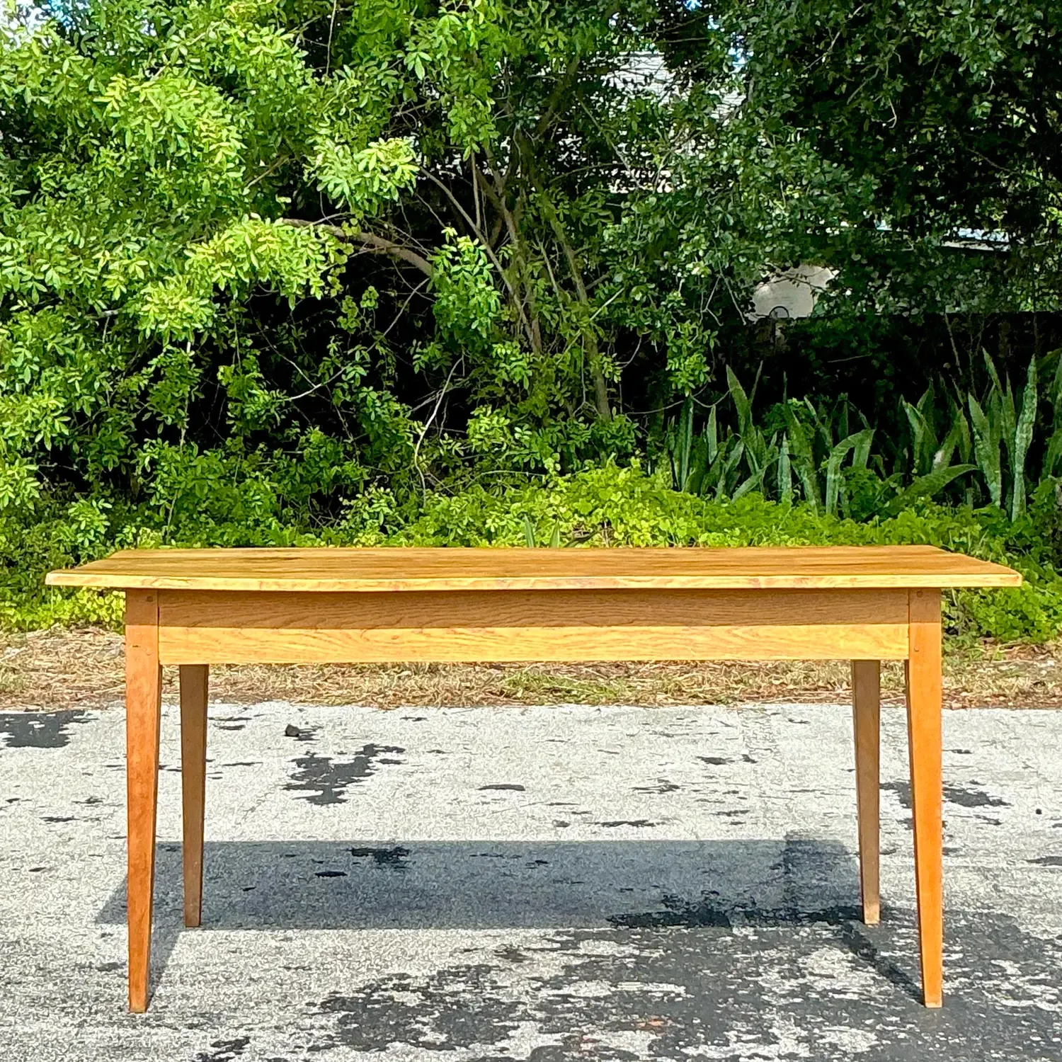 Vintage Boho Plank Farm Table — additional photo 5