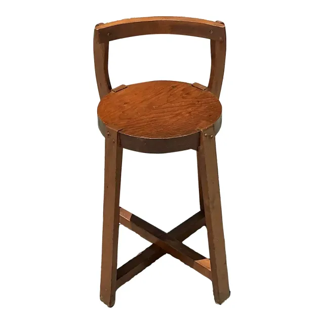 Vintage Boho Primitive Side Chair — additional photo 1