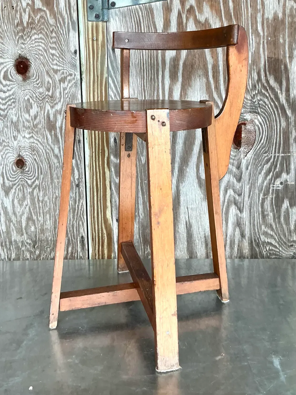 Vintage Boho Primitive Side Chair — additional photo 6