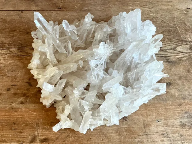 Vintage Boho Quartz Flat Cluster — additional photo 2