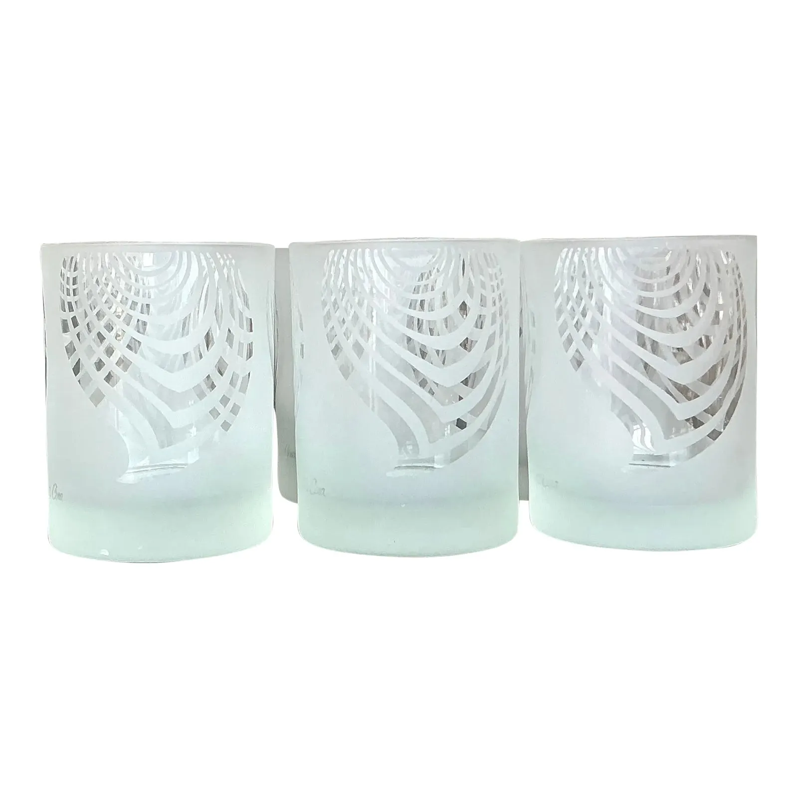 Vintage Boho “Radiant Geometric” Tumblers - Set of 6 — additional photo 1