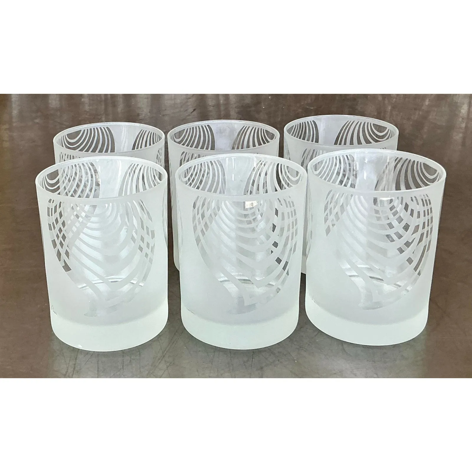 Vintage Boho “Radiant Geometric” Tumblers - Set of 6 — additional photo 3