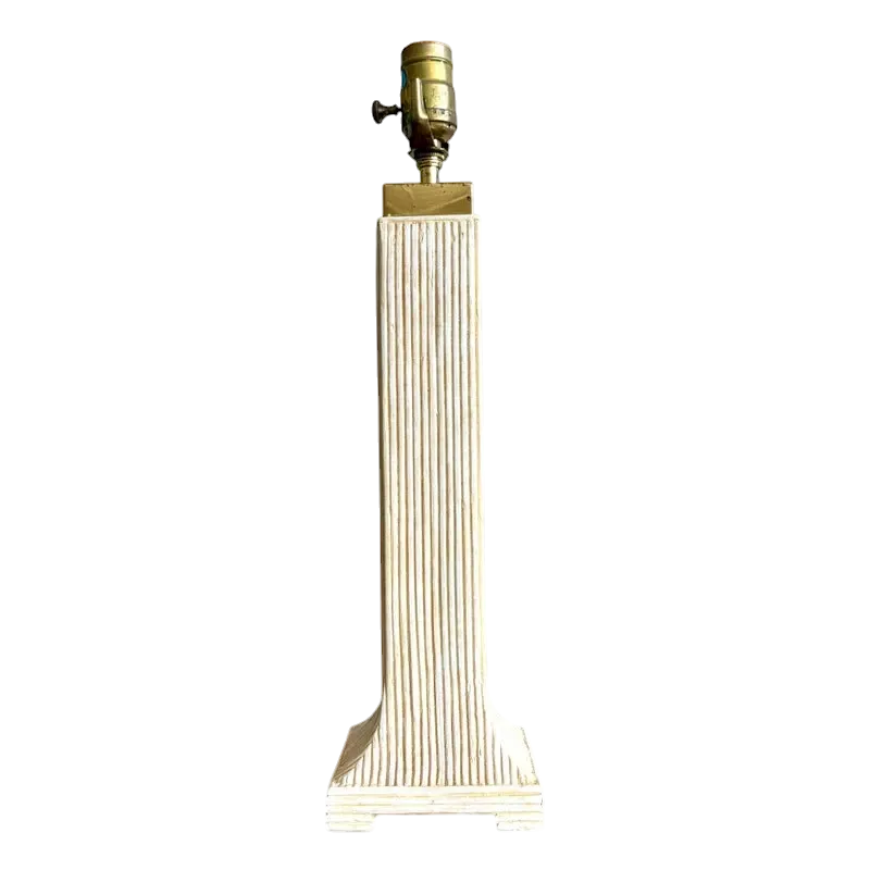 Vintage Boho Reed Lamp — additional photo 6
