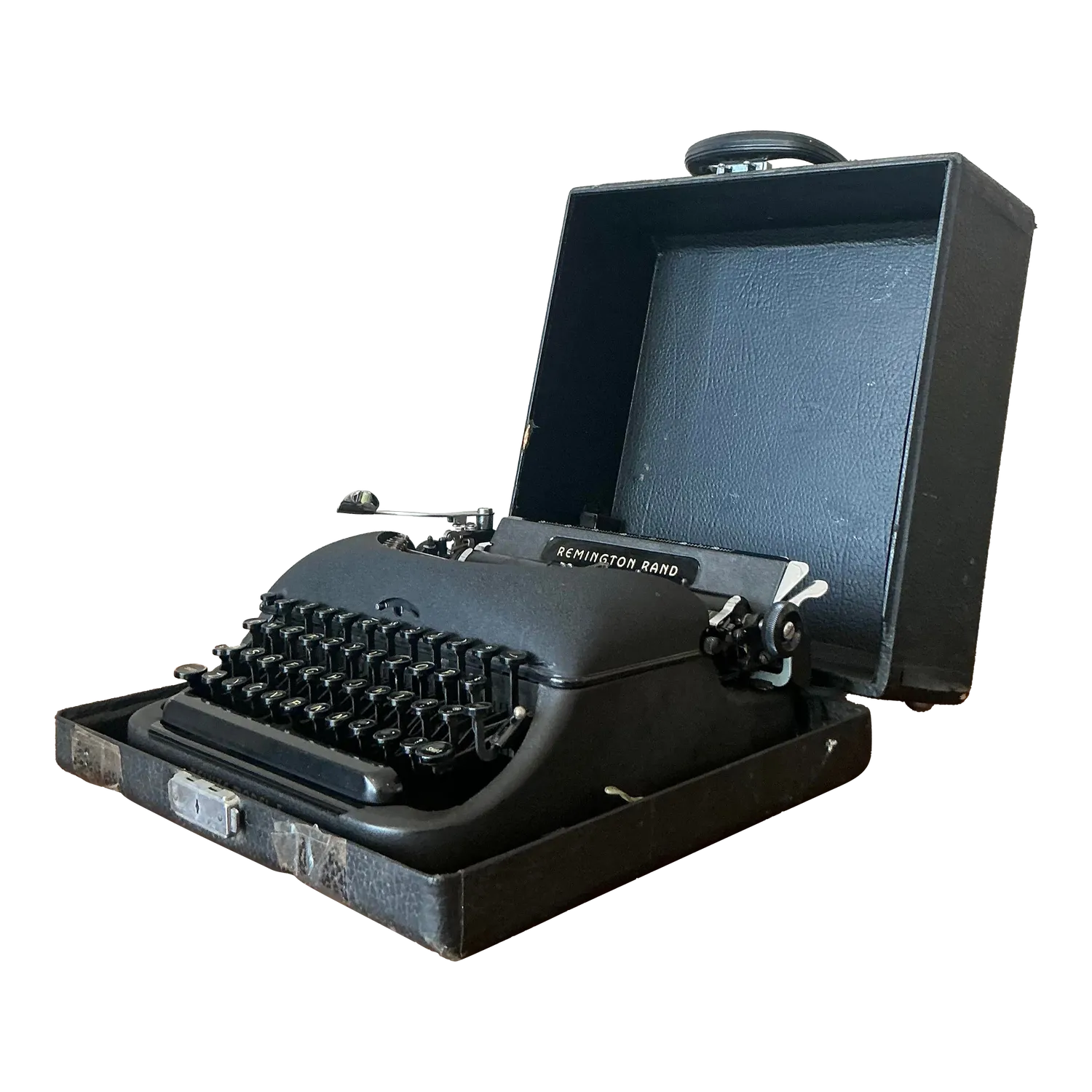 Vintage Boho Remington Rand Typewriter — additional photo 1