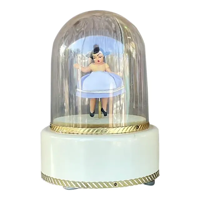 Vintage Boho Reuge Swiss Ballerina Music Box — additional photo 1