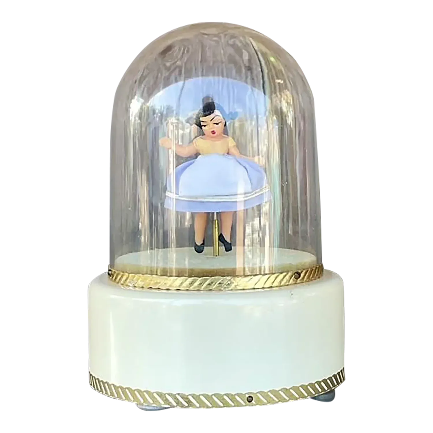 Vintage Boho Reuge Swiss Ballerina Music Box — additional photo 3
