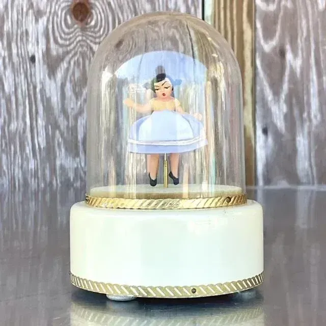 Vintage Boho Reuge Swiss Ballerina Music Box — additional photo 4