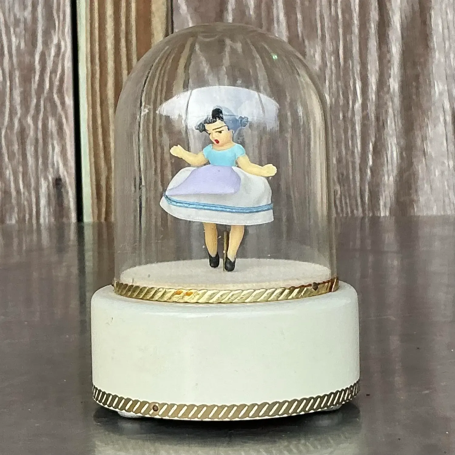Vintage Boho Reuge Swiss Ballerina Music Box — additional photo 6