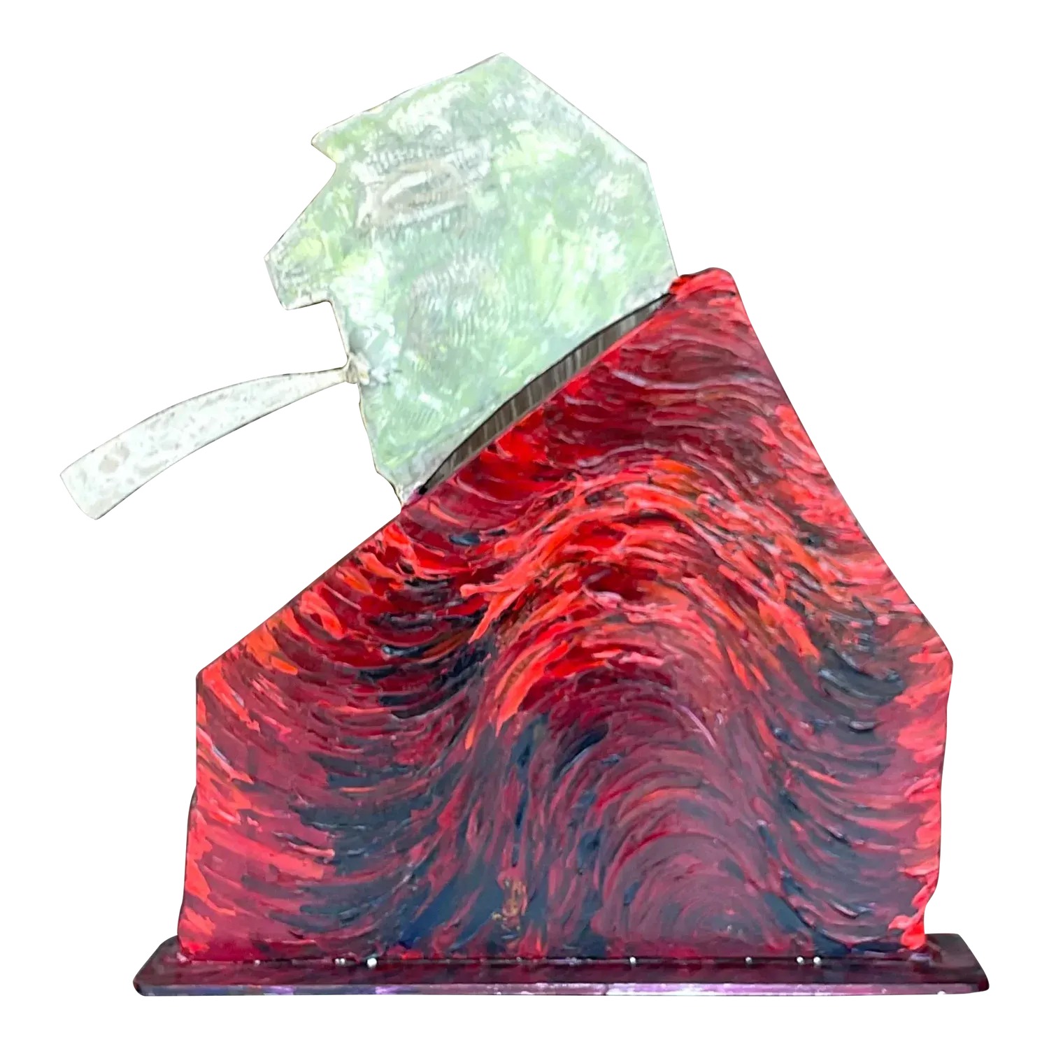Vintage Boho Robert Bery Steel Sculpture — additional photo 2