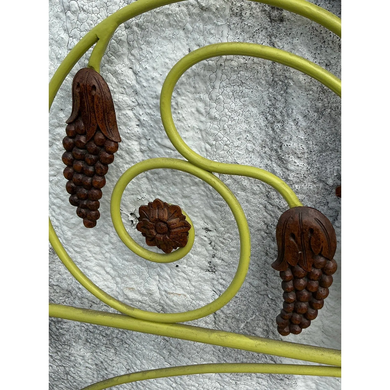 Vintage Boho Scroll Twin Headboard — additional photo 5