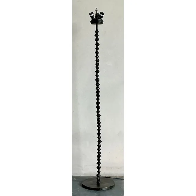 Vintage Boho Sculpted Floor Lamp After Giacometti — additional photo 2