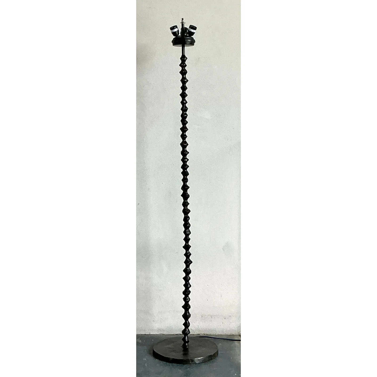 Vintage Boho Sculpted Floor Lamp After Giacometti — additional photo 5
