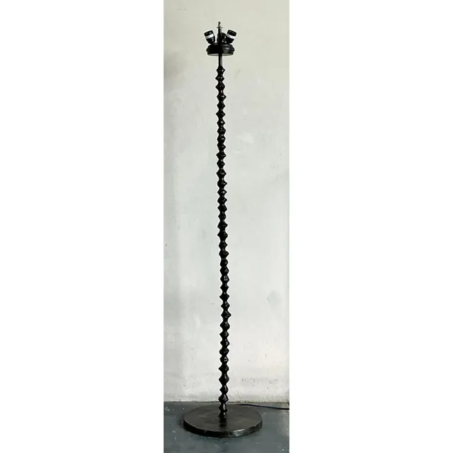 Vintage Boho Sculpted Floor Lamp After Giacometti — additional photo 5
