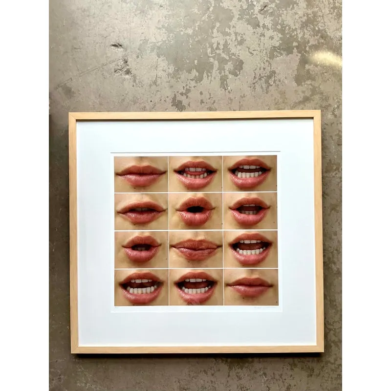 Vintage Boho Signed Ap Photo of “I Love You” on Rag Bright Paper — additional photo 3