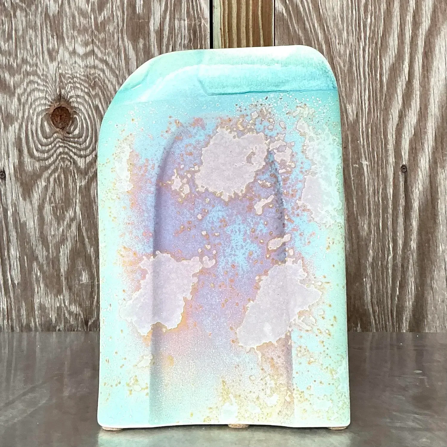 Vintage Boho Signed Tony Evans Vase — additional photo 2
