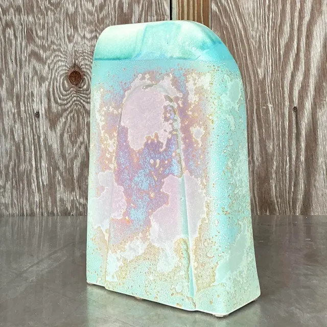Vintage Boho Signed Tony Evans Vase — additional photo 5