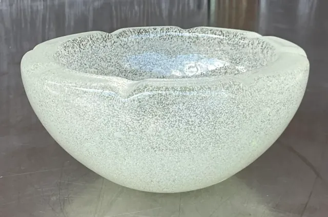 Vintage Boho Speckled Glass Bowl — additional photo 1