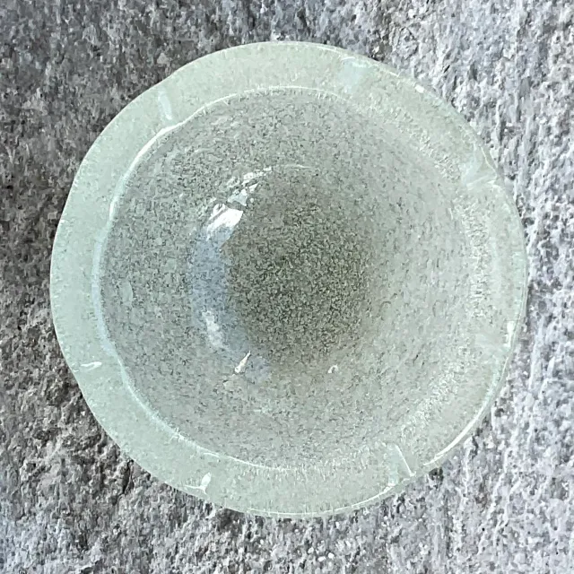 Vintage Boho Speckled Glass Bowl — additional photo 4