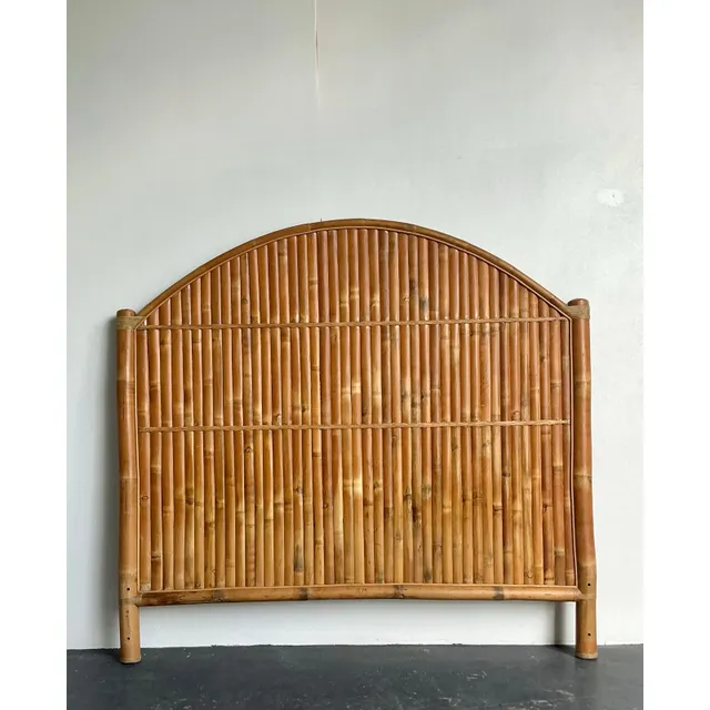 Vintage Boho Split Bamboo King Headboard — additional photo 2