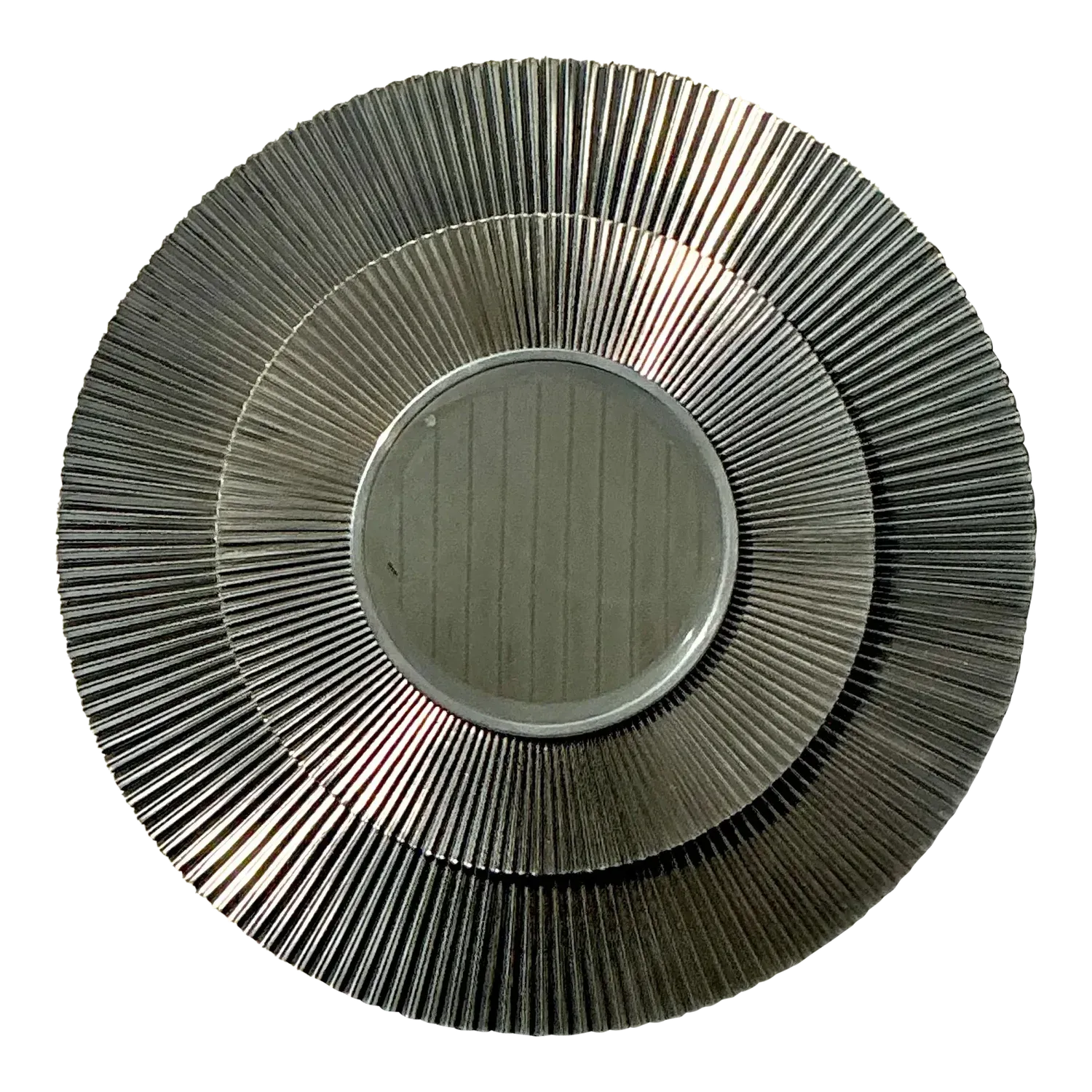 Vintage Boho Studio a Crimped Chrome Wall Mirror — additional photo 2