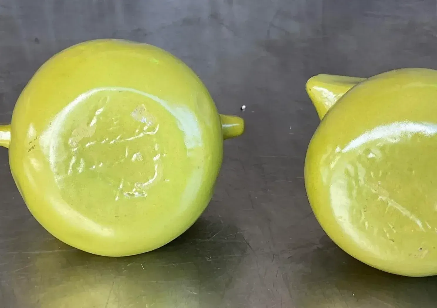 Vintage Boho Studio Pottery Cream and Sugar Set — additional photo 2