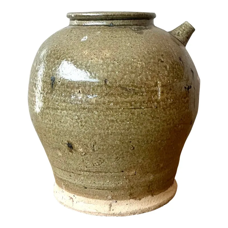 Vintage Boho Studio Pottery Jug — additional photo 1